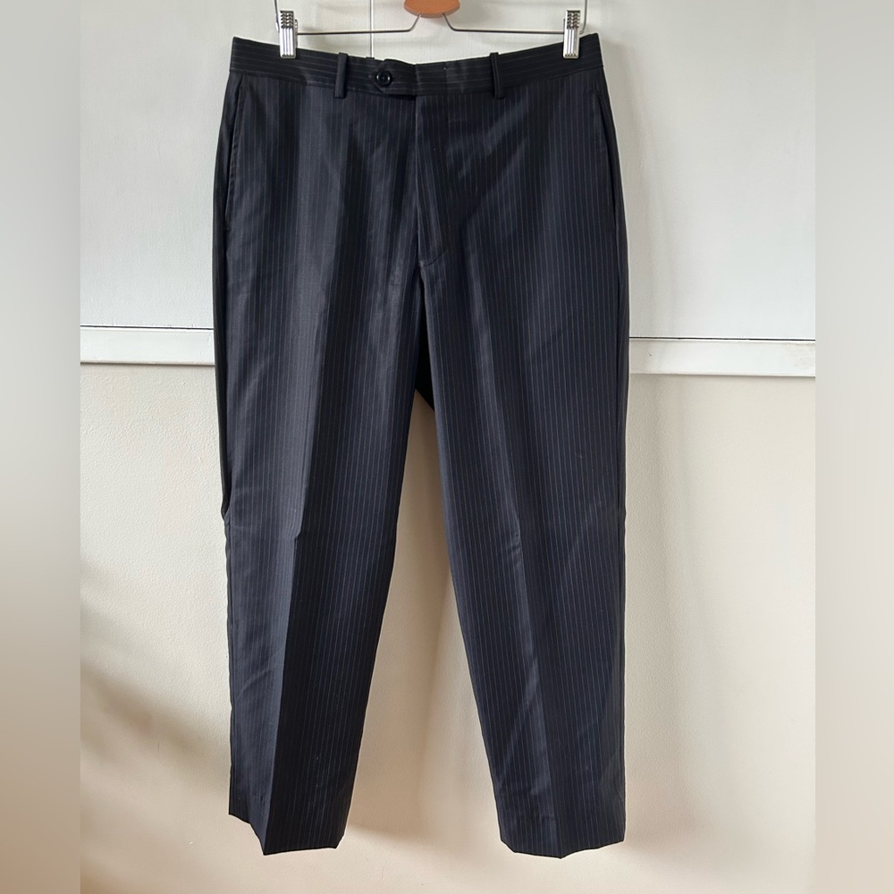 Tommy Hilfiger Charcoal Pinstripe Pants